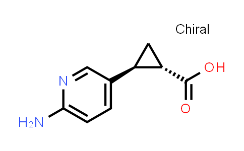 CAS No. 2084048-18-8, (1S,2S)-2-(6-Aminopyridin-3-yl)cyclopropane-1-carboxylic acid