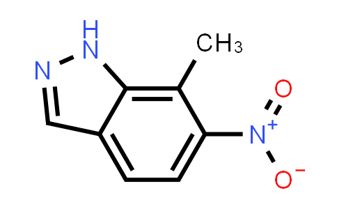 CAS No. 208457-81-2, 7-Methyl-6-nitro-1H-indazole