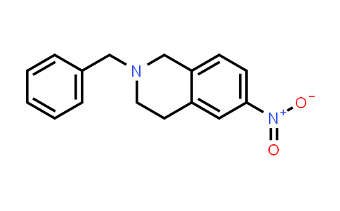 CAS No. 208589-95-1, 2-Benzyl-6-nitro-1,2,3,4-tetrahydroisoquinoline