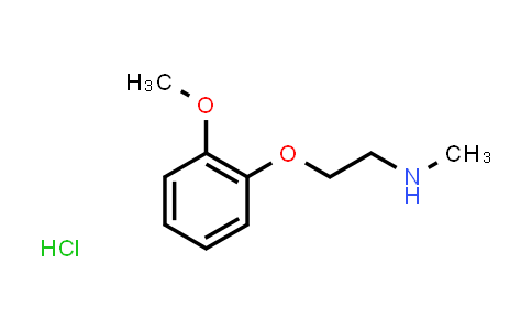 CAS No. 2087-35-6, [2-(2-Methoxyphenoxy)ethyl](methyl)amine hydrochloride