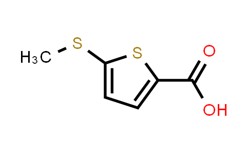 CAS No. 20873-58-9, 5-Methylsulfanylthiophene-2-carboxylic acid