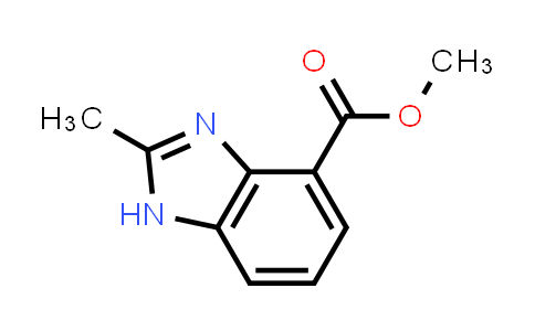CAS No. 208772-14-9, 1H-Benzimidazole-4-carboxylic acid, 2-methyl-, methyl ester