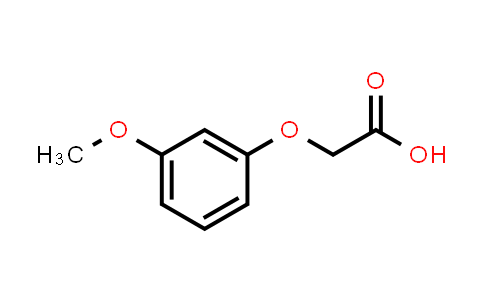 CAS No. 2088-24-6, 2-(3-Methoxyphenoxy)acetic acid