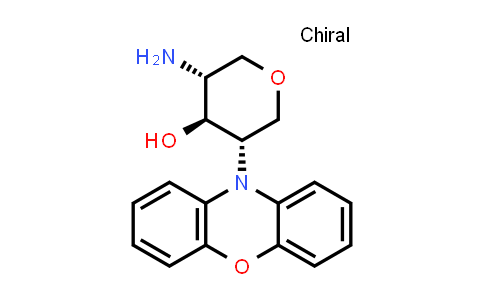 CAS No. 2088957-22-4, (3R,4S,5S)-3-Amino-5-(10H-phenoxazin-10-yl)tetrahydro-2H-pyran-4-ol
