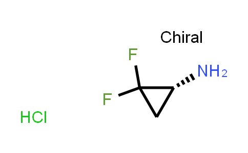 CAS No. 2089150-96-7, (R)-2,2-Difluorocyclopropanamine hydrochloride