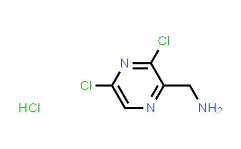 CAS No. 2089319-25-3, (3,5-Dichloropyrazin-2-yl)methanamine hydrochloride