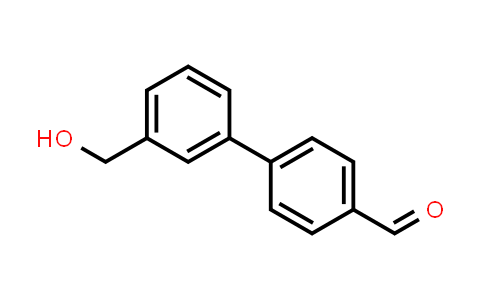 CAS No. 208941-47-3, 3'-(Hydroxymethyl)[1,1'-biphenyl]-4-carboxaldehyde