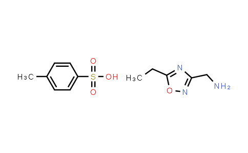 CAS No. 2089650-08-6, (5-Ethyl-1,2,4-oxadiazol-3-yl)methanamine 4-methylbenzenesulfonate