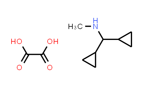 CAS No. 2089651-35-2, 1,1-Dicyclopropyl-N-methylmethanamine oxalate