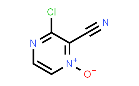 CAS No. 208993-98-0, 3-Chloro-2-cyanopyrazine 1-oxide