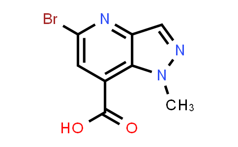 CAS No. 2090302-28-4, 5-Bromo-1-methyl-1H-pyrazolo[4,3-b]pyridine-7-carboxylic acid