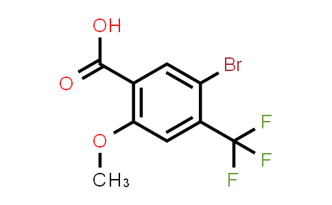 CAS No. 2090618-38-3, 5-bromo-2-methoxy-4-(trifluoromethyl)benzoic acid