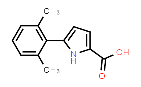 CAS No. 2091226-39-8, 5-(2,6-Dimethylphenyl)-1H-pyrrole-2-carboxylic acid
