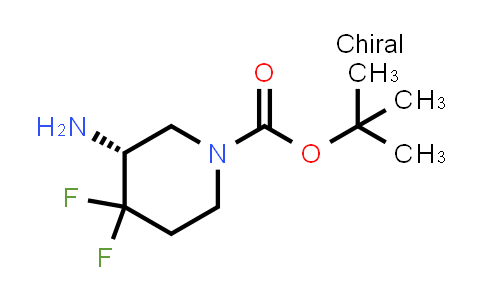 CAS No. 2091351-96-9, tert-Butyl (3R)-3-amino-4,4-difluoropiperidine-1-carboxylate