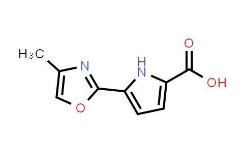 MC539220 | 2091378-70-8 | 5-(4-Methyloxazol-2-yl)-1H-pyrrole-2-carboxylic acid