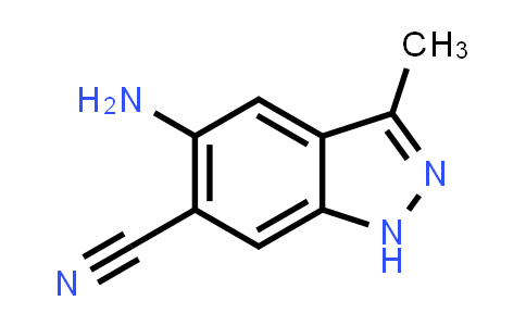 CAS No. 2091521-70-7, 1H-Indazole-6-carbonitrile, 5-amino-3-methyl-