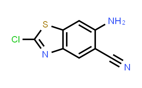 CAS No. 2091667-06-8, 5-Benzothiazolecarbonitrile, 6-amino-2-chloro-