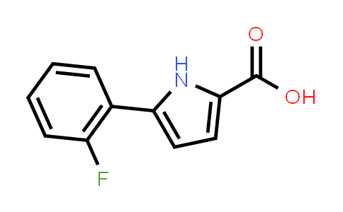 CAS No. 2092234-66-5, 5-(2-Fluorophenyl)-1H-pyrrole-2-carboxylic acid