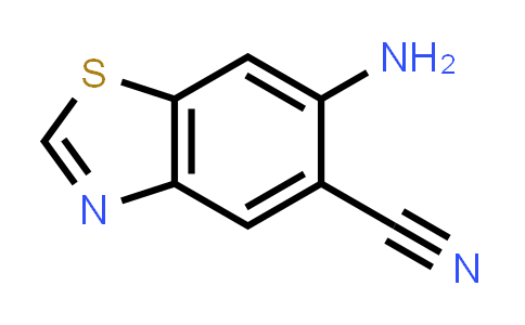 CAS No. 2092570-20-0, 5-Benzothiazolecarbonitrile, 6-amino-