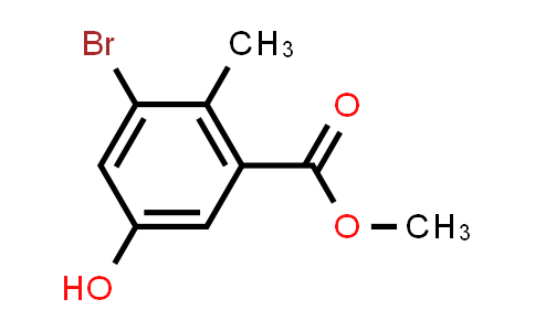 CAS No. 2092700-79-1, Methyl 3-bromo-5-hydroxy-2-methylbenzoate