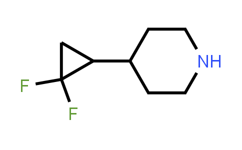 CAS No. 2092725-85-2, 4-(2,2-Difluorocyclopropyl)piperidine