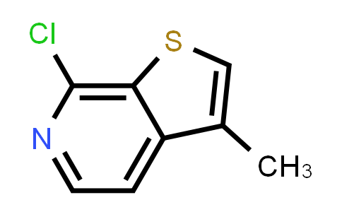CAS No. 209287-21-8, 7-Chloro-3-methylthieno[2,3-c]pyridine