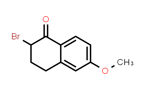 CAS No. 20933-24-8, 2-Bromo-6-methoxy-3,4-dihydronaphthalen-1(2H)-one