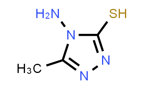 CAS No. 20939-15-5, 4-Amino-5-methyl-4H-[1,2,4]triazole-3-thiol