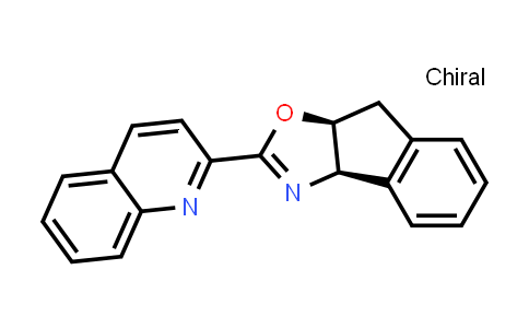 DY539318 | 2095128-11-1 | (3aR,8aS)-2-(Quinolin-2-yl)-3a,8a-dihydro-8H-indeno[1,2-d]oxazole