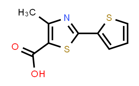 CAS No. 209540-08-9, 4-Methyl-2-(2-thienyl)-1,3-thiazole-5-carboxylic acid