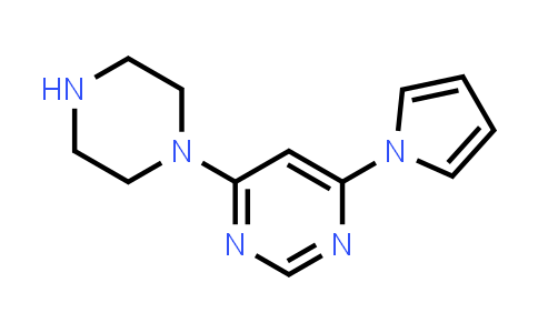 CAS No. 2095409-39-3, 4-(Piperazin-1-yl)-6-(1H-pyrrol-1-yl)pyrimidine