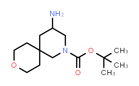 CAS No. 2095410-40-3, tert-Butyl 4-amino-9-oxa-2-azaspiro[5.5]undecane-2-carboxylate