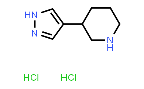 CAS No. 2095410-90-3, 3-(1H-Pyrazol-4-yl)piperidine dihydrochloride
