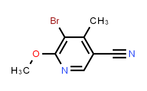 CAS No. 2095410-94-7, 5-Bromo-6-methoxy-4-methylpyridine-3-carbonitrile