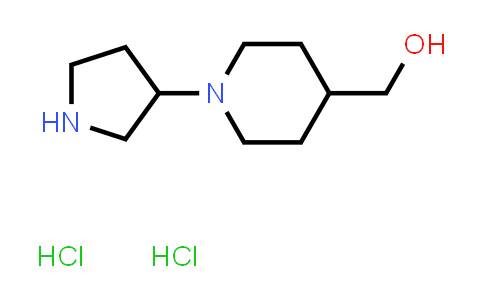 CAS No. 2095411-02-0, (1-(Pyrrolidin-3-yl)piperidin-4-yl)methanol dihydrochloride