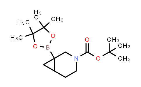 CAS No. 2095495-26-2, tert-Butyl 1-(4,4,5,5-tetramethyl-1,3,2-dioxaborolan-2-yl)-3-azabicyclo[4.1.0]heptane-3-carboxylate