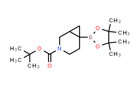 CAS No. 2095495-27-3, tert-Butyl 6-(4,4,5,5-tetramethyl-1,3,2-dioxaborolan-2-yl)-3-azabicyclo[4.1.0]heptane-3-carboxylate
