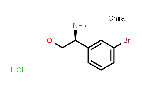 CAS No. 2095772-98-6, (S)-2-Amino-2-(3-bromophenyl)ethan-1-ol hydrochloride