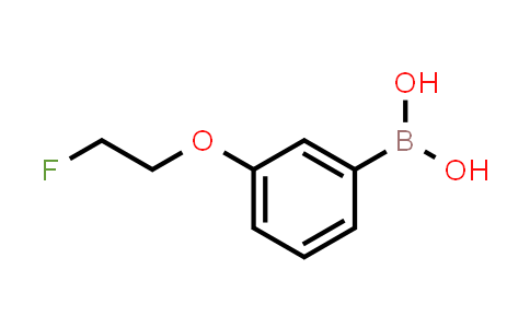 CAS No. 2096332-11-3, (3-(2-Fluoroethoxy)phenyl)boronic acid
