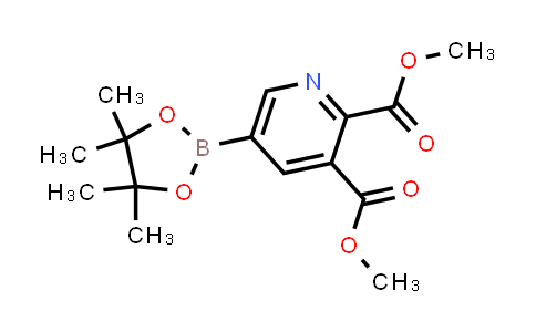 CAS No. 2096334-48-2, Dimethyl 5-(4,4,5,5-tetramethyl-1,3,2-dioxaborolan-2-yl)pyridine-2,3-dicarboxylate