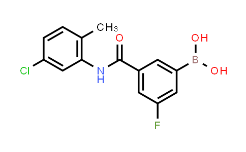 2096338-21-3 | (3-((5-chloro-2-methylphenyl)carbamoyl)-5-fluorophenyl)boronic acid