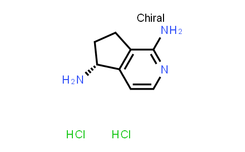 CAS No. 2096419-45-1, (R)-6,7-Dihydro-5H-cyclopenta[c]pyridine-1,5-diamine dihydrochloride