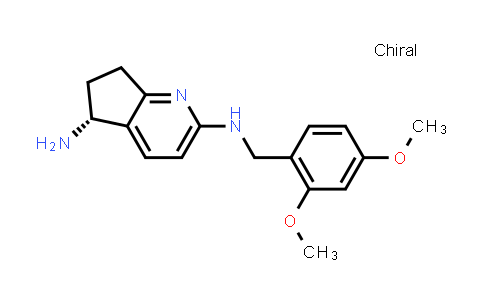 CAS No. 2096419-47-3, (R)-N2-(2,4-Dimethoxybenzyl)-6,7-dihydro-5H-cyclopenta[b]pyridine-2,5-diamine