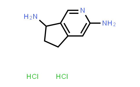 CAS No. 2096419-51-9, 6,7-Dihydro-5H-cyclopenta[c]pyridine-3,7-diamine dihydrochloride