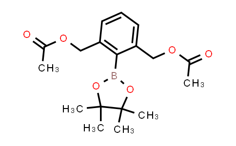 CAS No. 2096469-96-2, (2-(4,4,5,5-Tetramethyl-1,3,2-dioxaborolan-2-yl)-1,3-phenylene)bis(methylene) diacetate