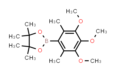 2096469-98-4 | 4,4,5,5-Tetramethyl-2-(3,4,5-trimethoxy-2,6-dimethylphenyl)-1,3,2-dioxaborolane