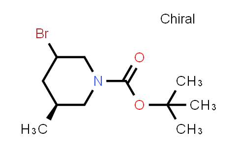 CAS No. 2096990-26-8, (5S)-tert-butyl 3-bromo-5-methylpiperidine-1-carboxylate