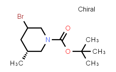 CAS No. 2096990-27-9, (5R)-tert-butyl 3-bromo-5-methylpiperidine-1-carboxylate