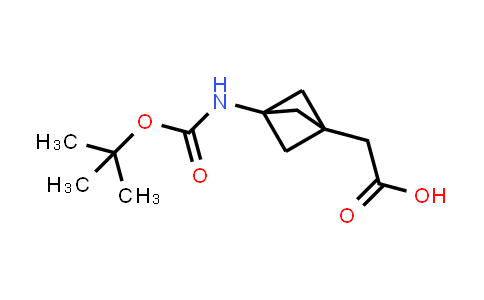 CAS No. 2096992-27-5, 2-(3-((tert-Butoxycarbonyl)amino)bicyclo[1.1.1]pentan-1-yl)acetic acid