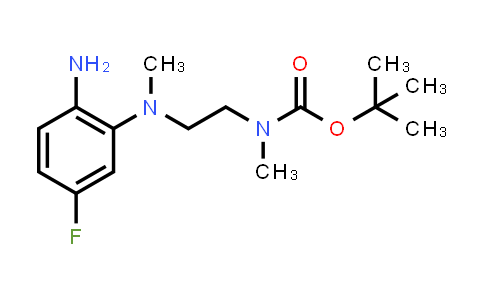 CAS No. 2097165-02-9, tert-Butyl (2-((2-amino-5-fluorophenyl)(methyl)amino)ethyl)(methyl)carbamate
